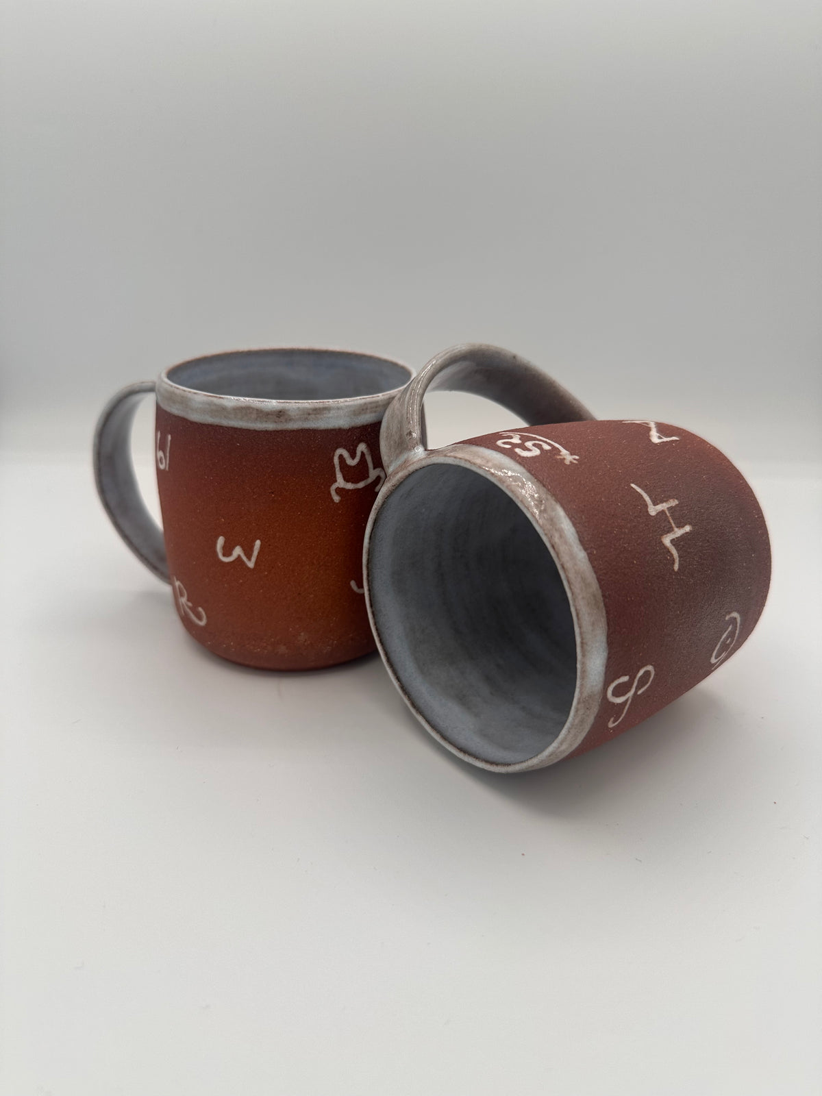 Toots! Ceramics - Western Brands Handle Mug