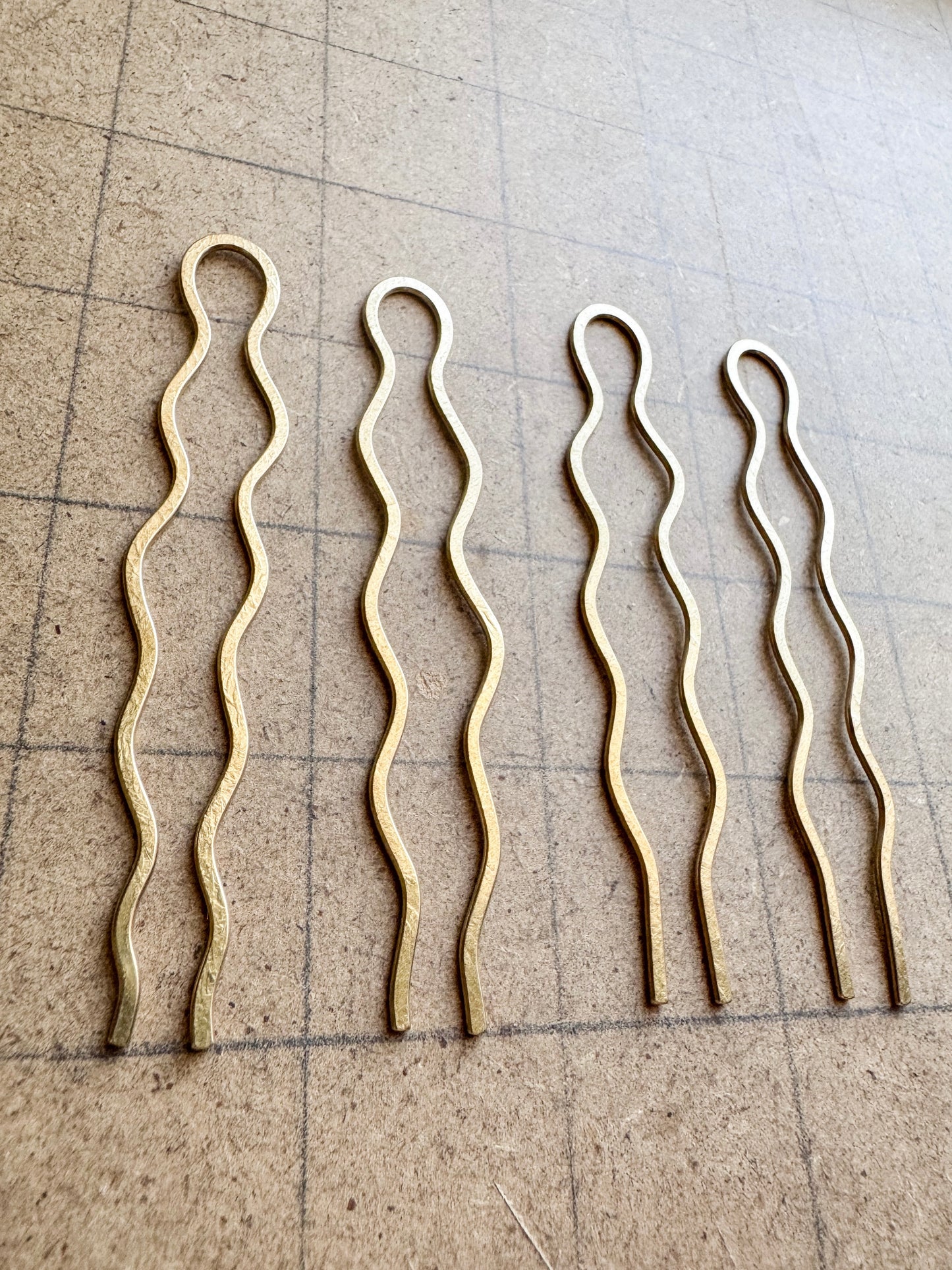 Lyndsey Rieple - Mini Brass Hair Pins