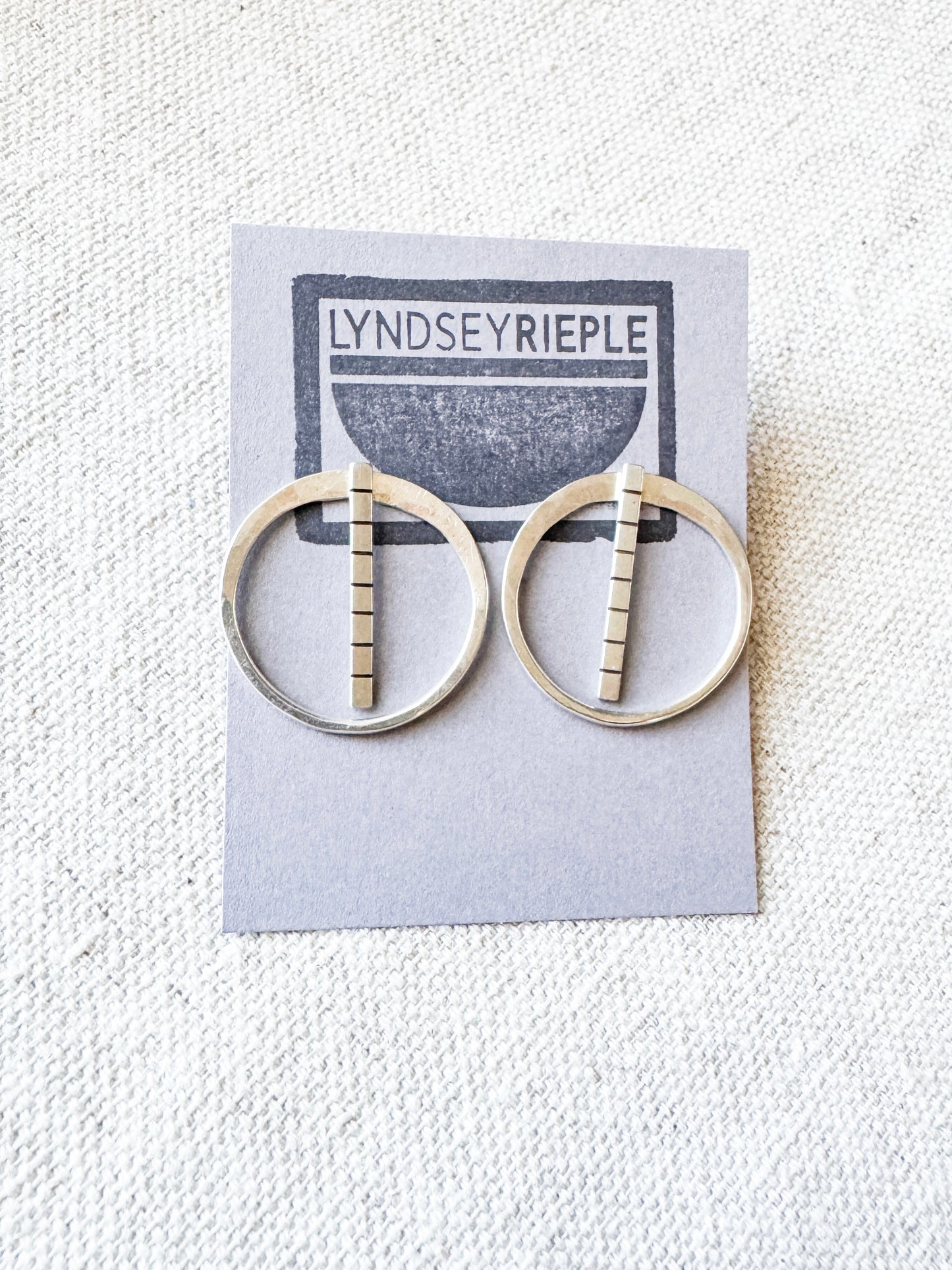 Lyndsey Rieple - Modular Hoops Sterling Silver