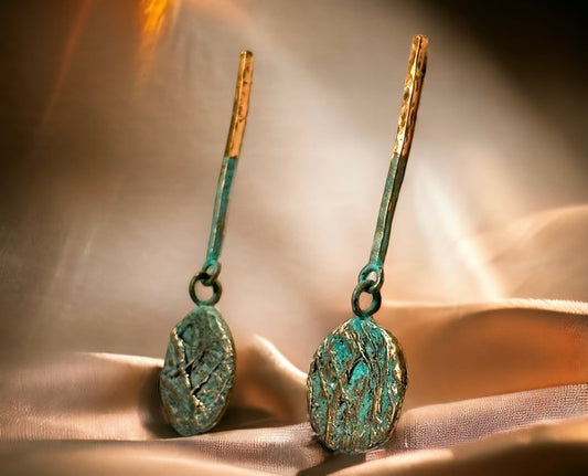 Ancient Coin Earrings
