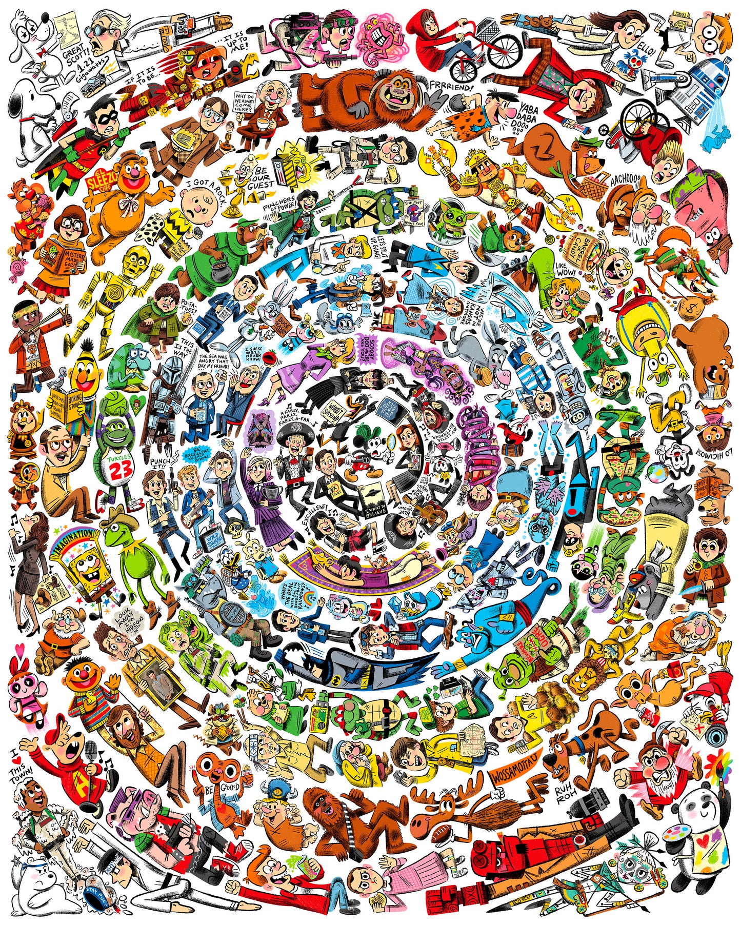 Raised By Rainbows 4EVER (print)