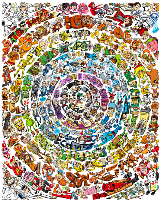 Raised By Rainbows 4EVER (print)