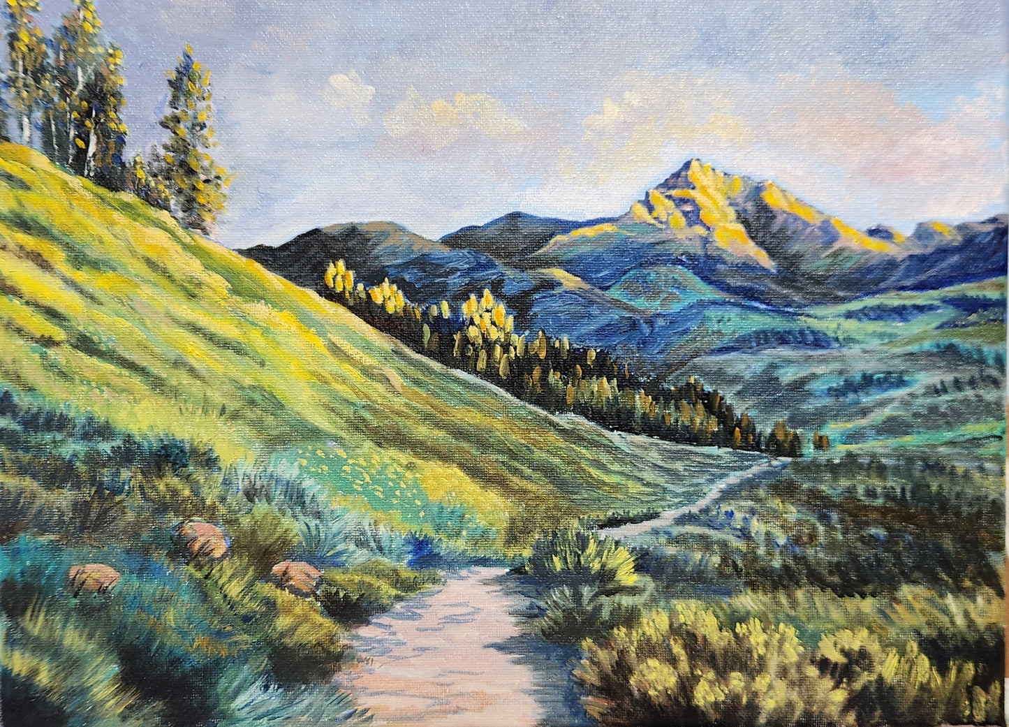 Sunset near Crested Butte