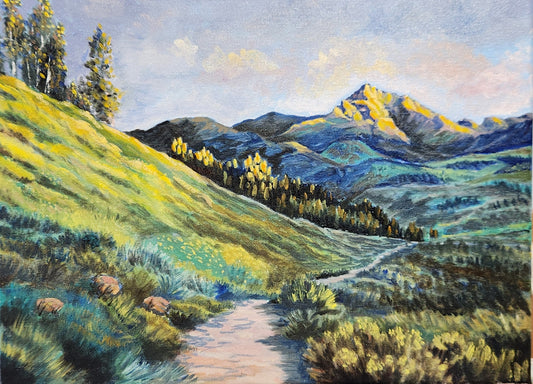 Sunset near Crested Butte