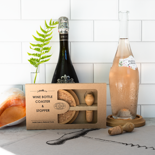 Wine Coaster/Wine Stopper