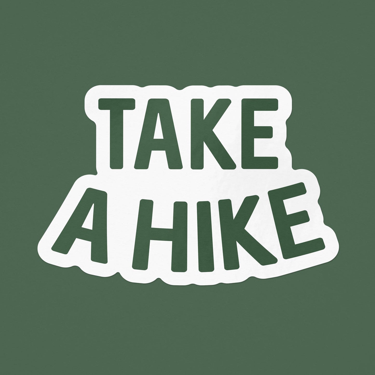 Endless August Supply Co. - Take A Hike Sticker - green