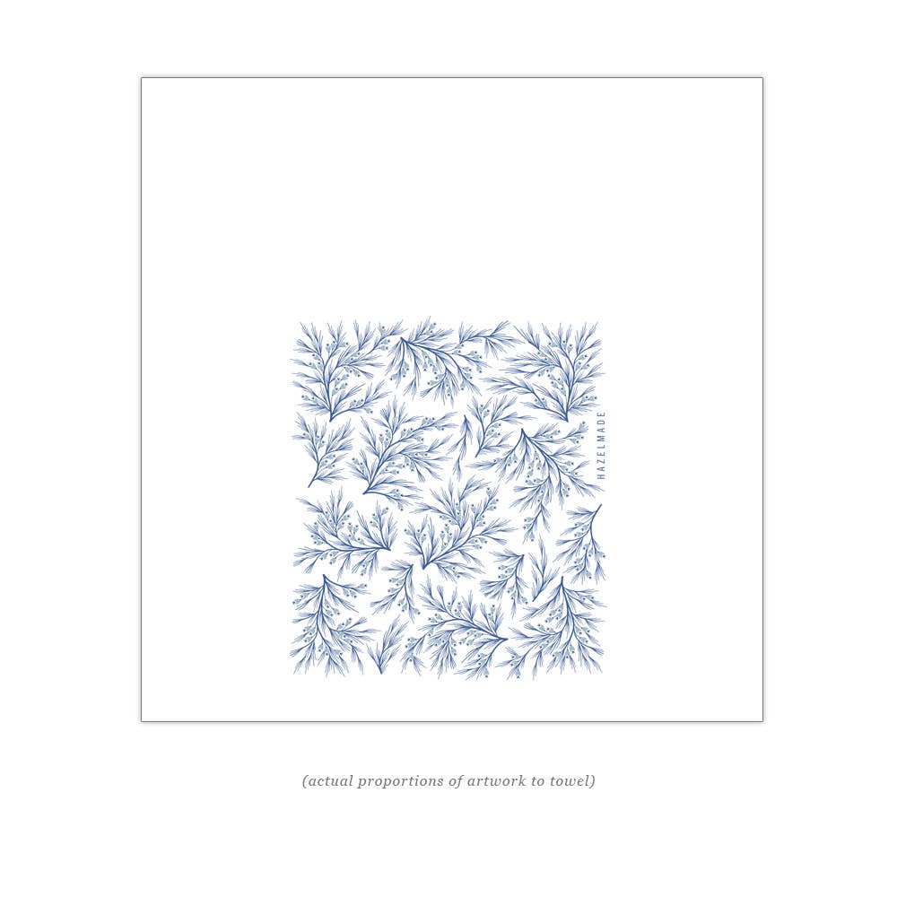 HAZELMADE® Tea Towels + Gifts - Winter Branch Tea Towel | Kitchen Decor | Holiday