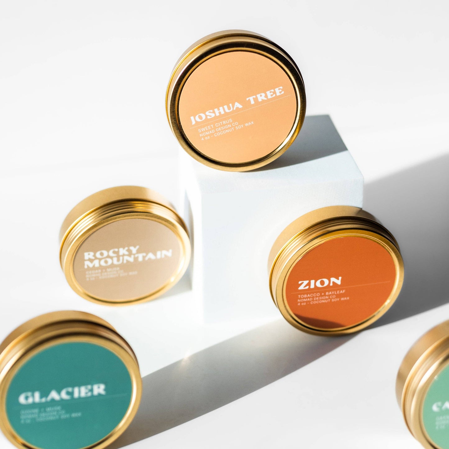 Nomad Design Co - Campground Travel Tin Candle