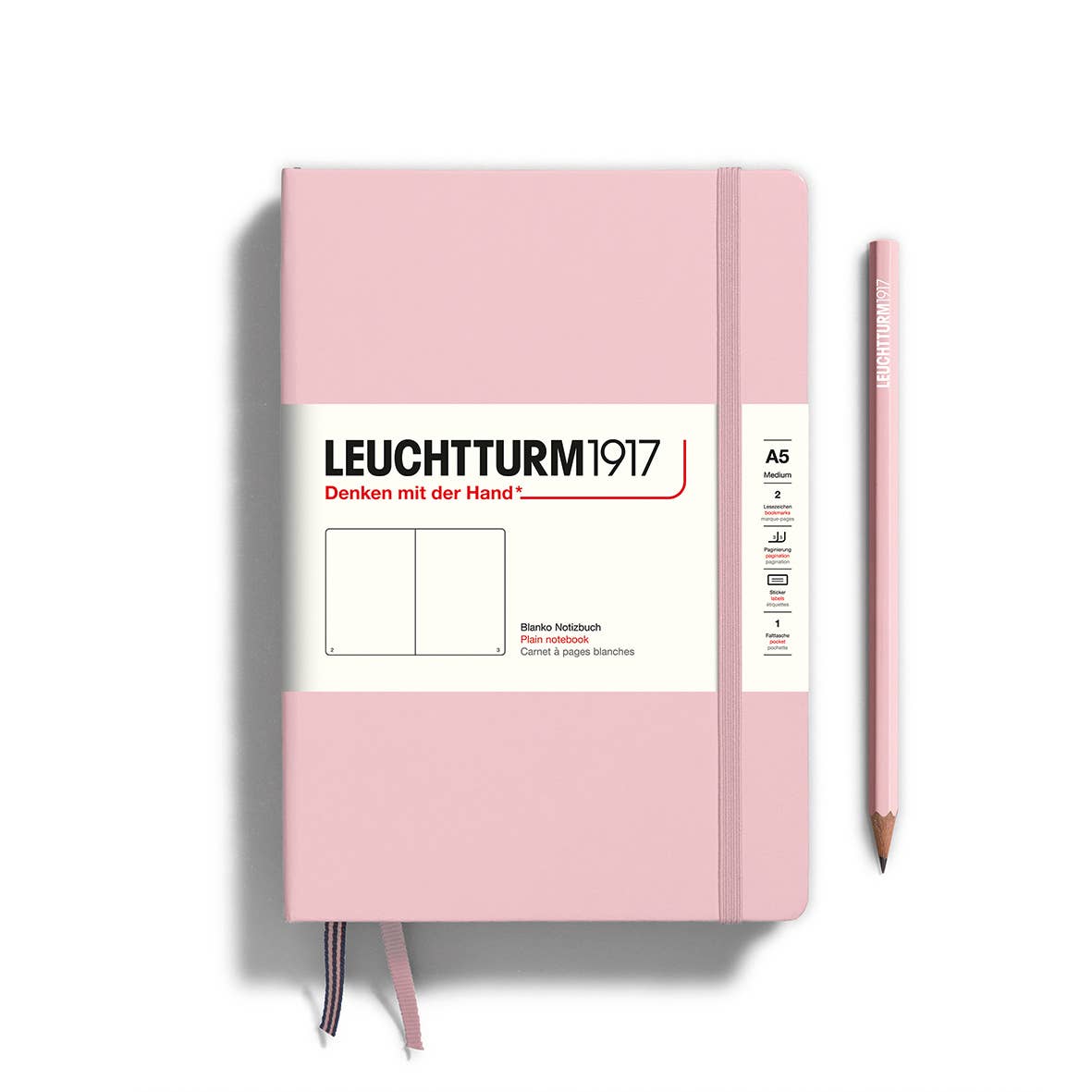 LEUCHTTURM1917 - Notebooks - Medium (A5): Olive / Hardcover / Dotted
