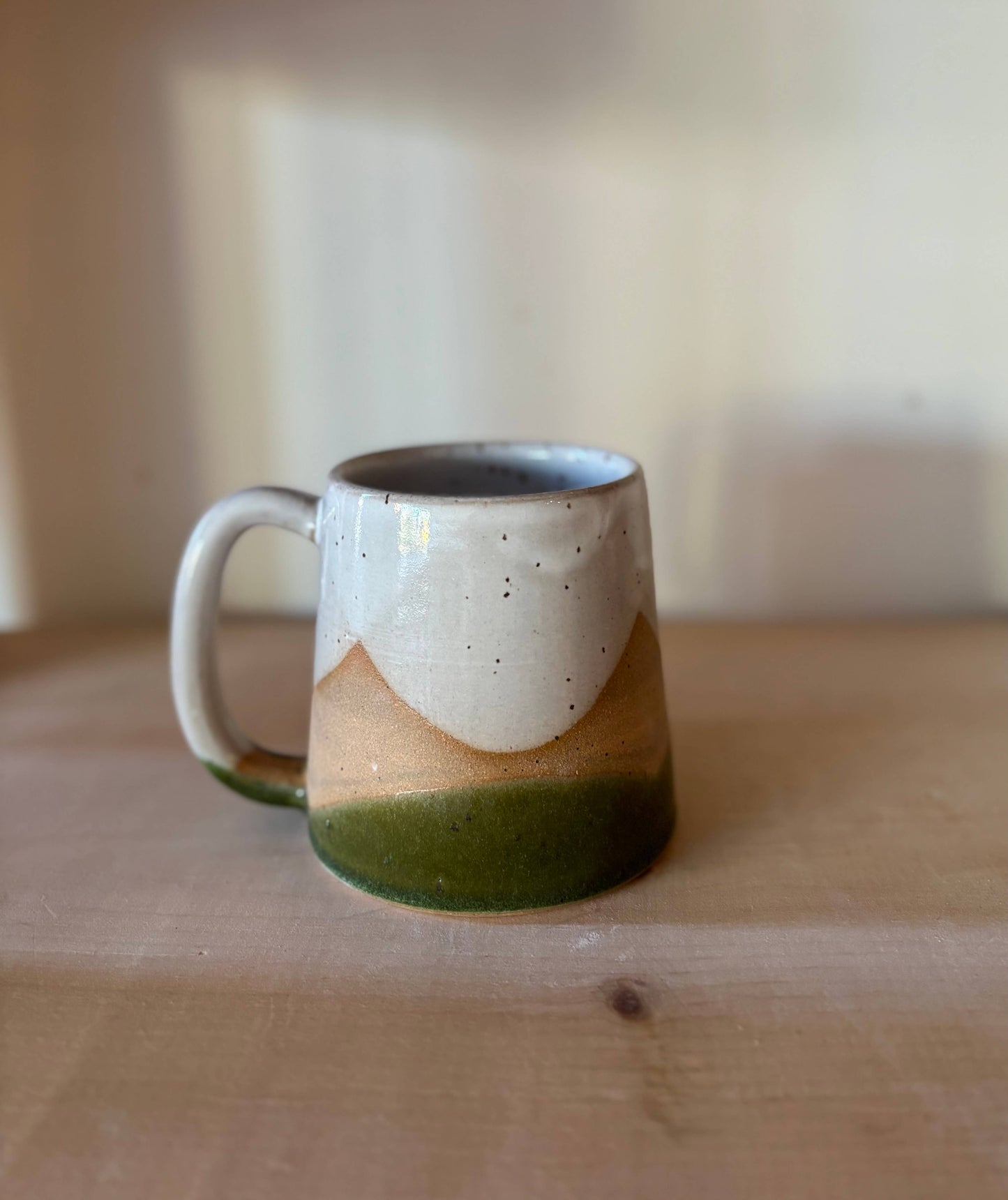 ROB Ceramics - Horizon Mug- Handmade Ceramic: Coast (Blue)