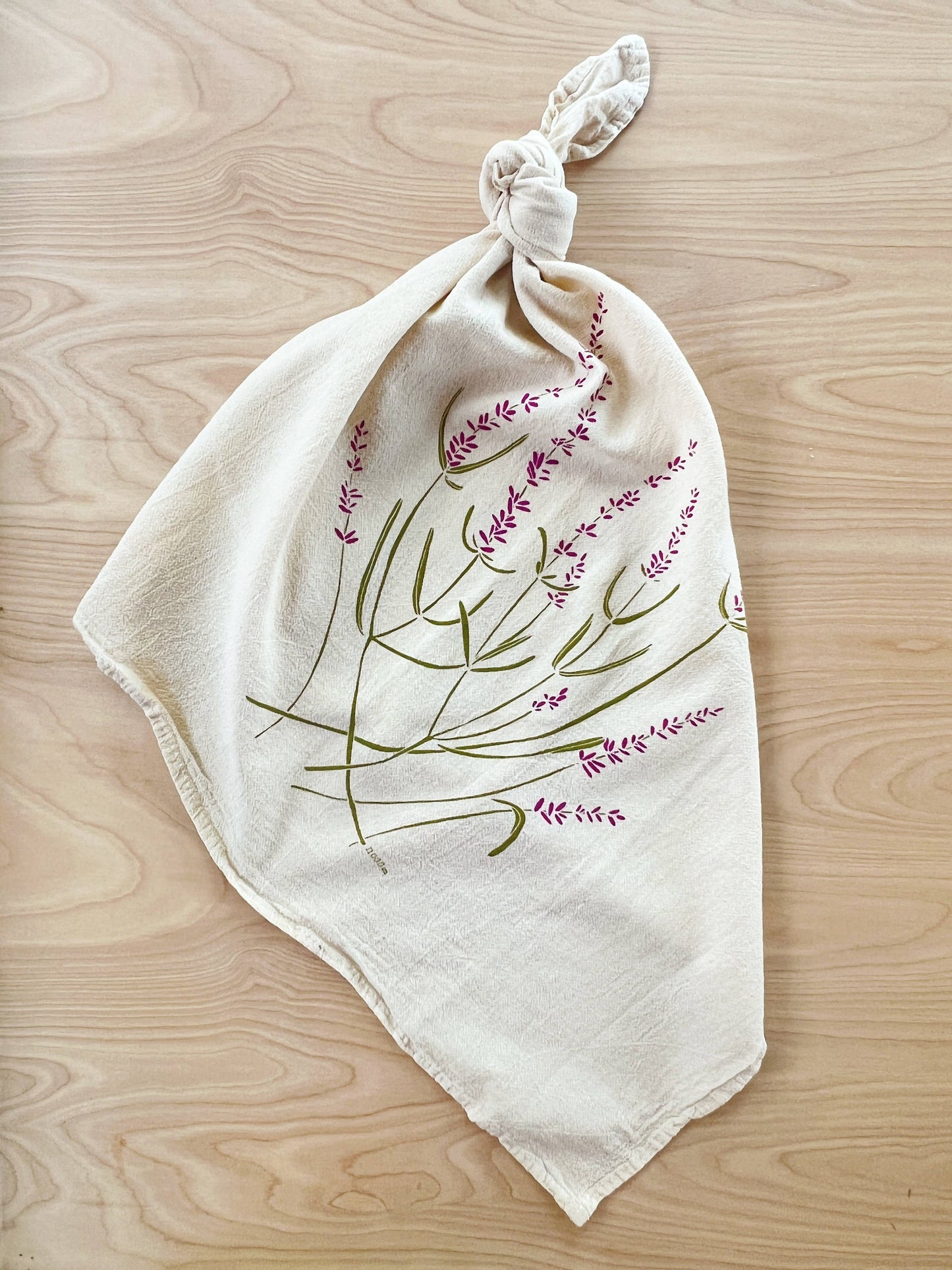 noon designs - Lavender Tea Towel