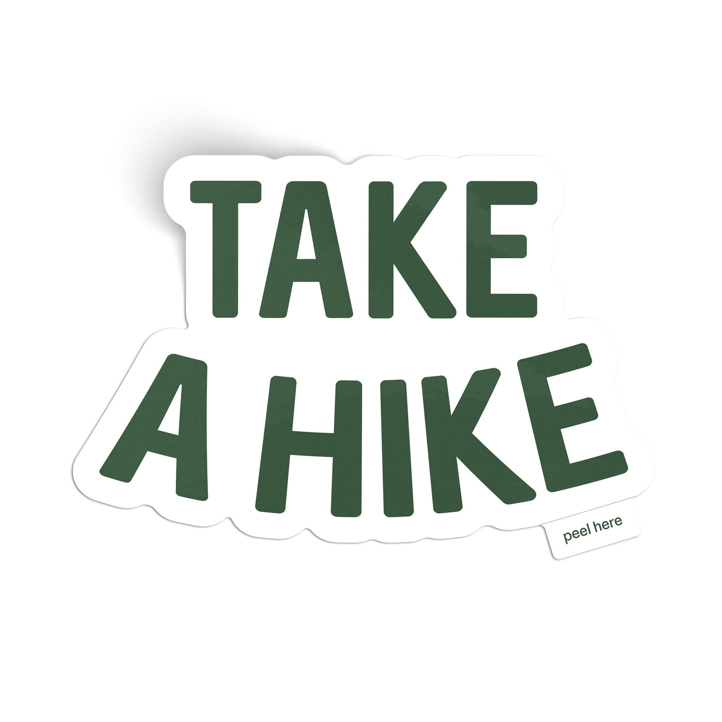 Endless August Supply Co. - Take A Hike Sticker - green