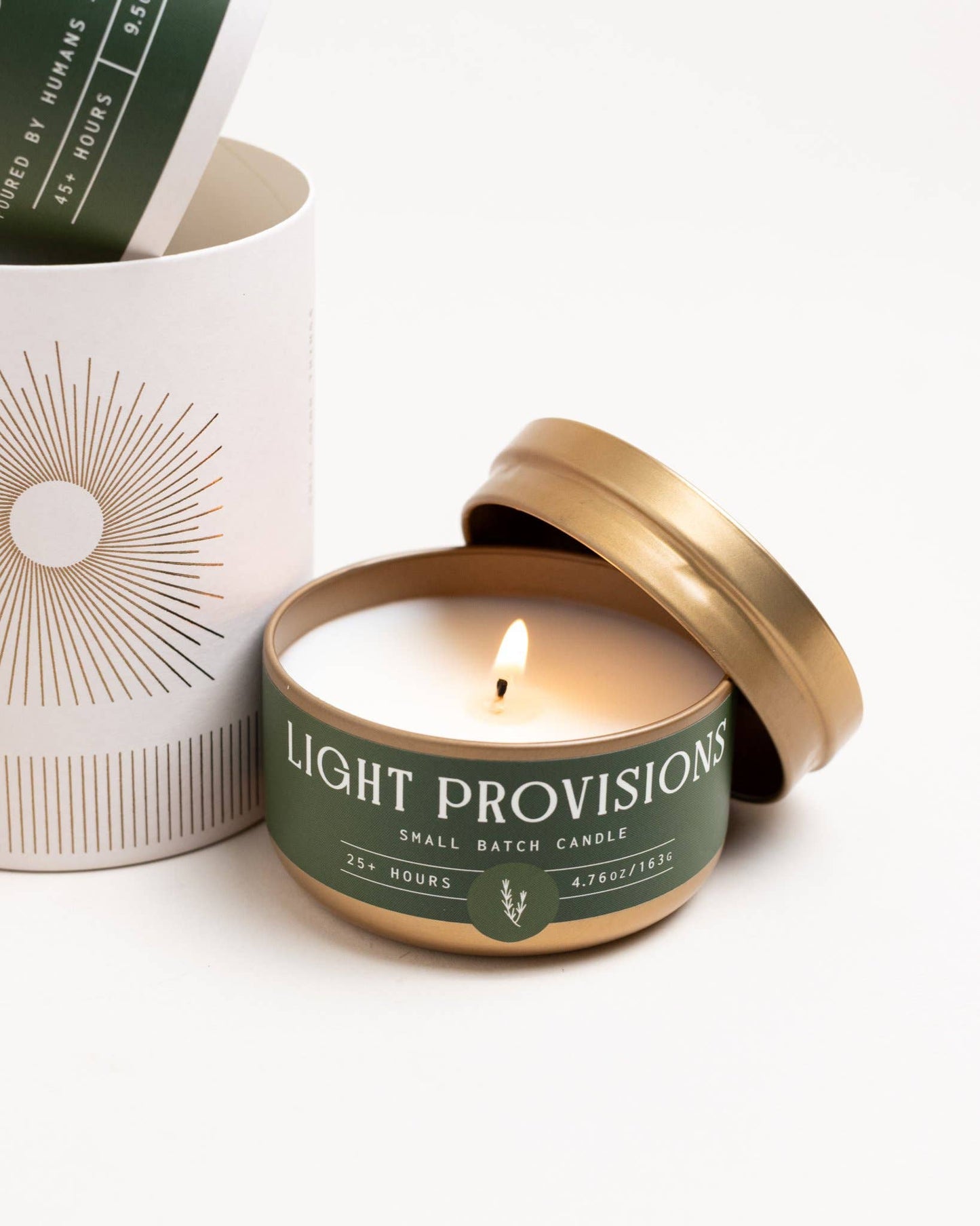 Light Provisions - 4.75 oz Rosemary & Cedar Candle