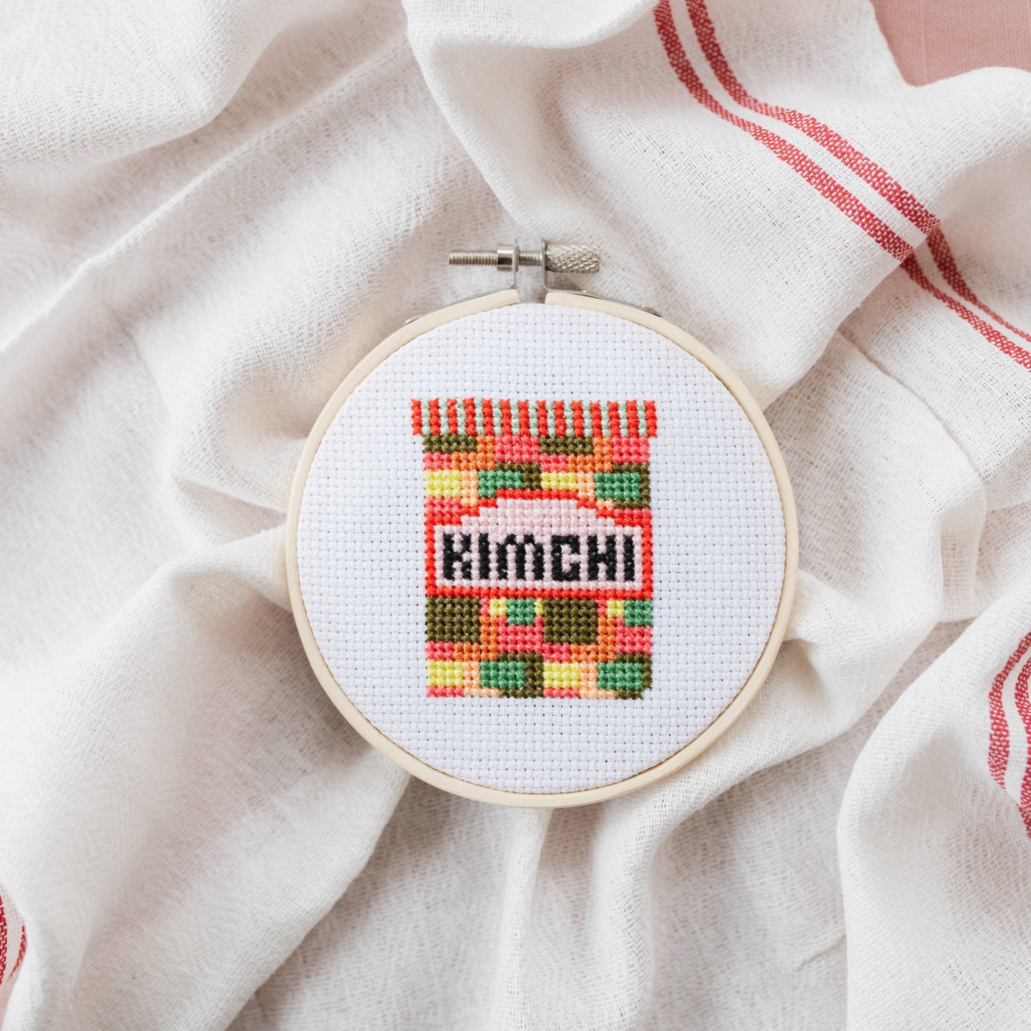 Cotton Clara - Kimchi Cross Stitch Kit