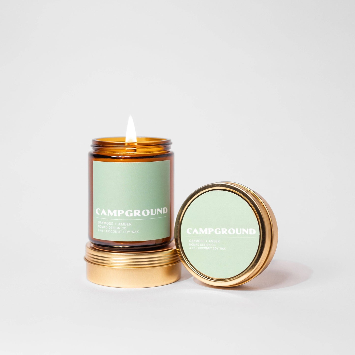 Nomad Design Co - Campground Travel Tin Candle