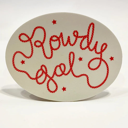 Rowdy Gal Sticker - Caroline Clark
