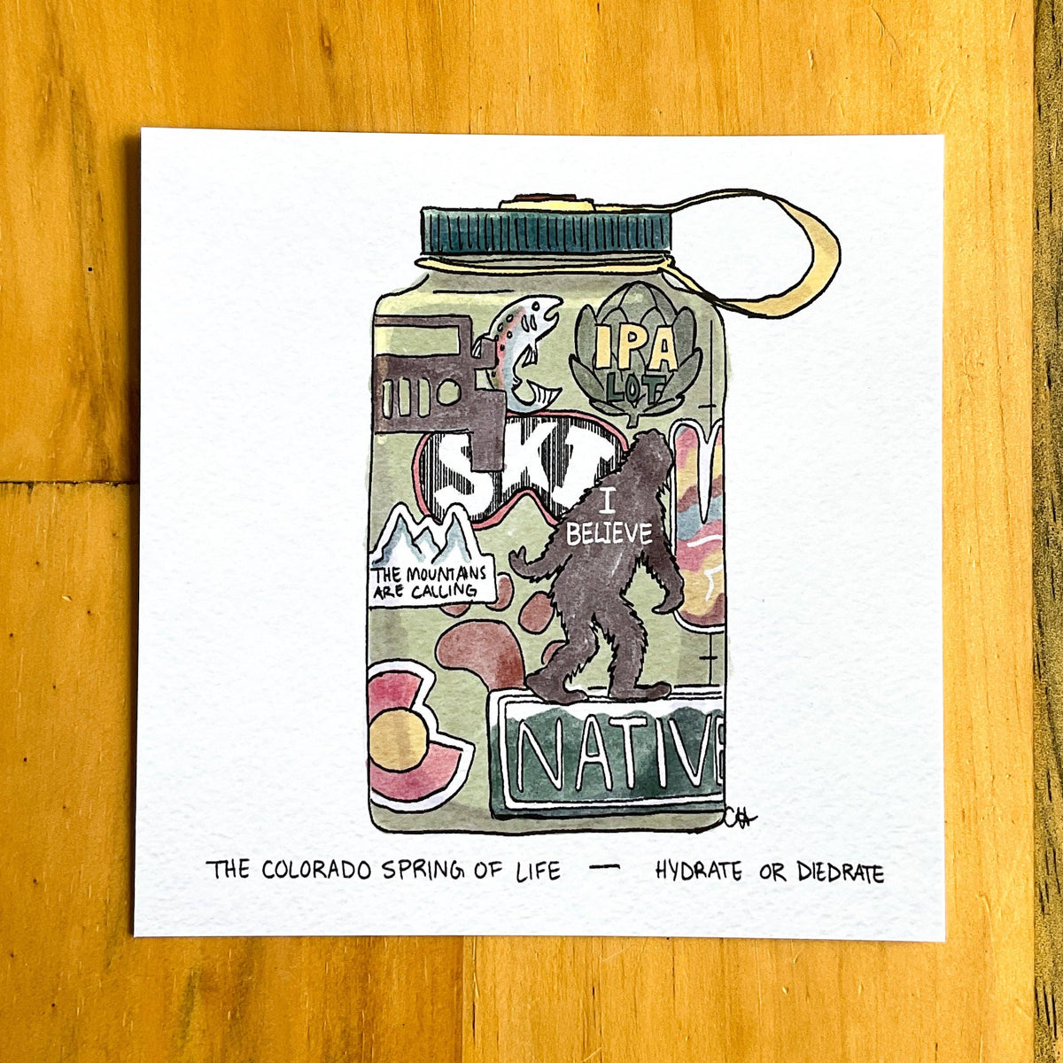 Doodled By Carrie - Colorado Doodlegram Pack