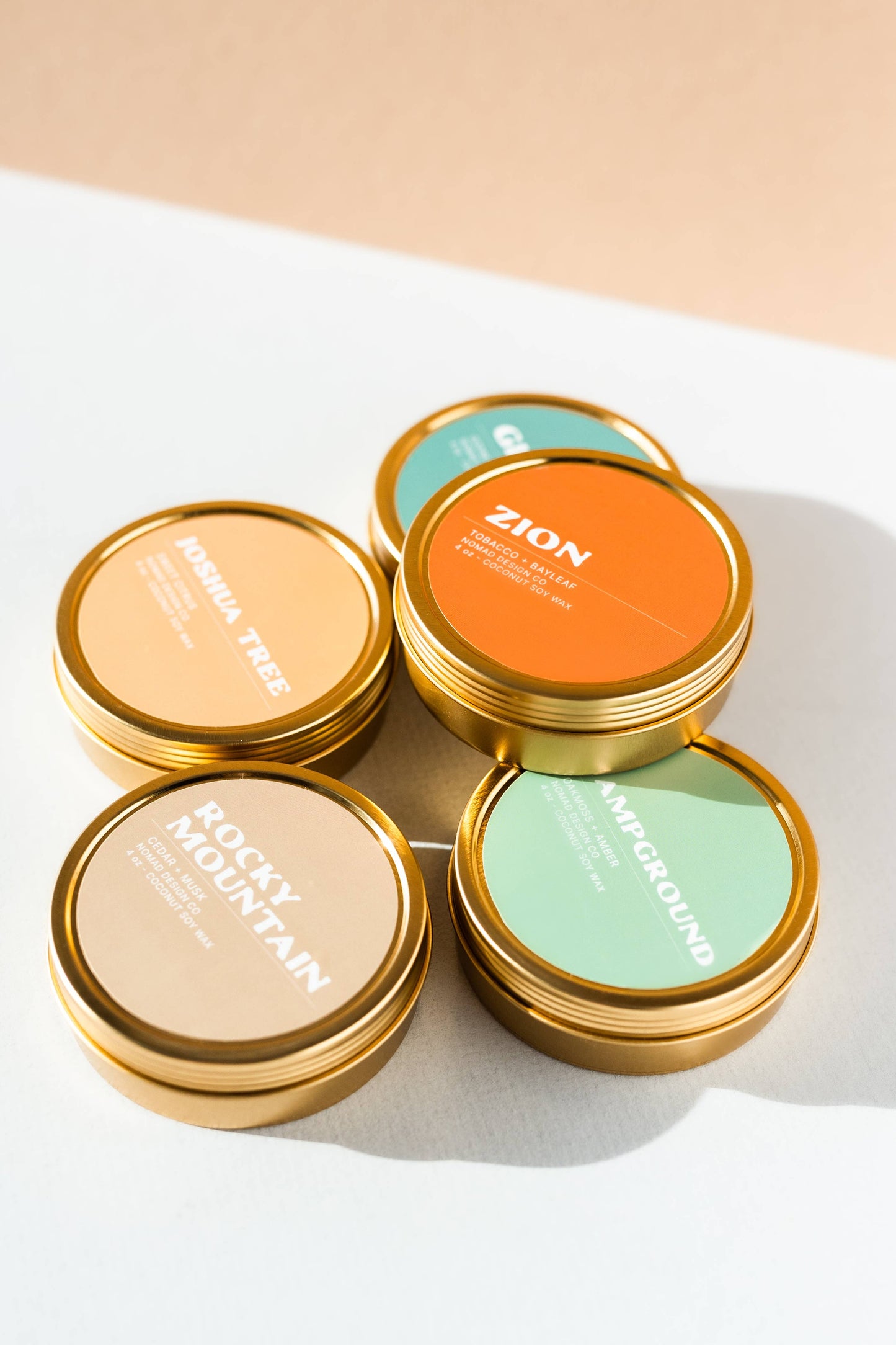 Nomad Design Co - Campground Travel Tin Candle