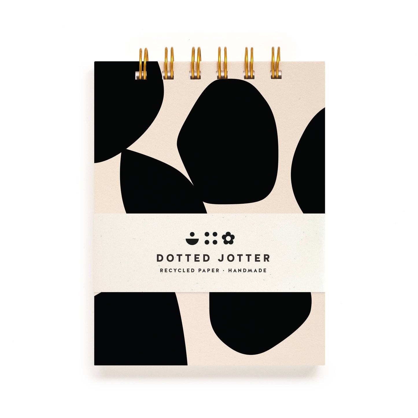 Worthwhile Paper - Charcoal Pebble Dotted Jotter Notebook
