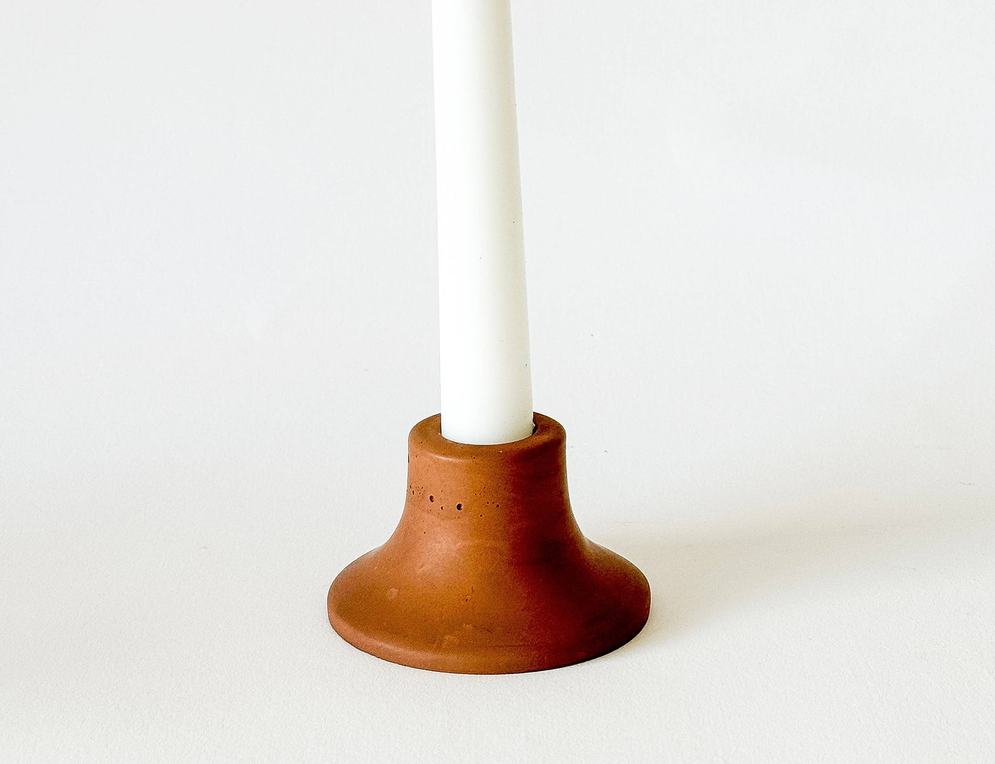 Sunday Nomad - Mina Short Taper Candle Holder | Candlestick Holder: SADDLE