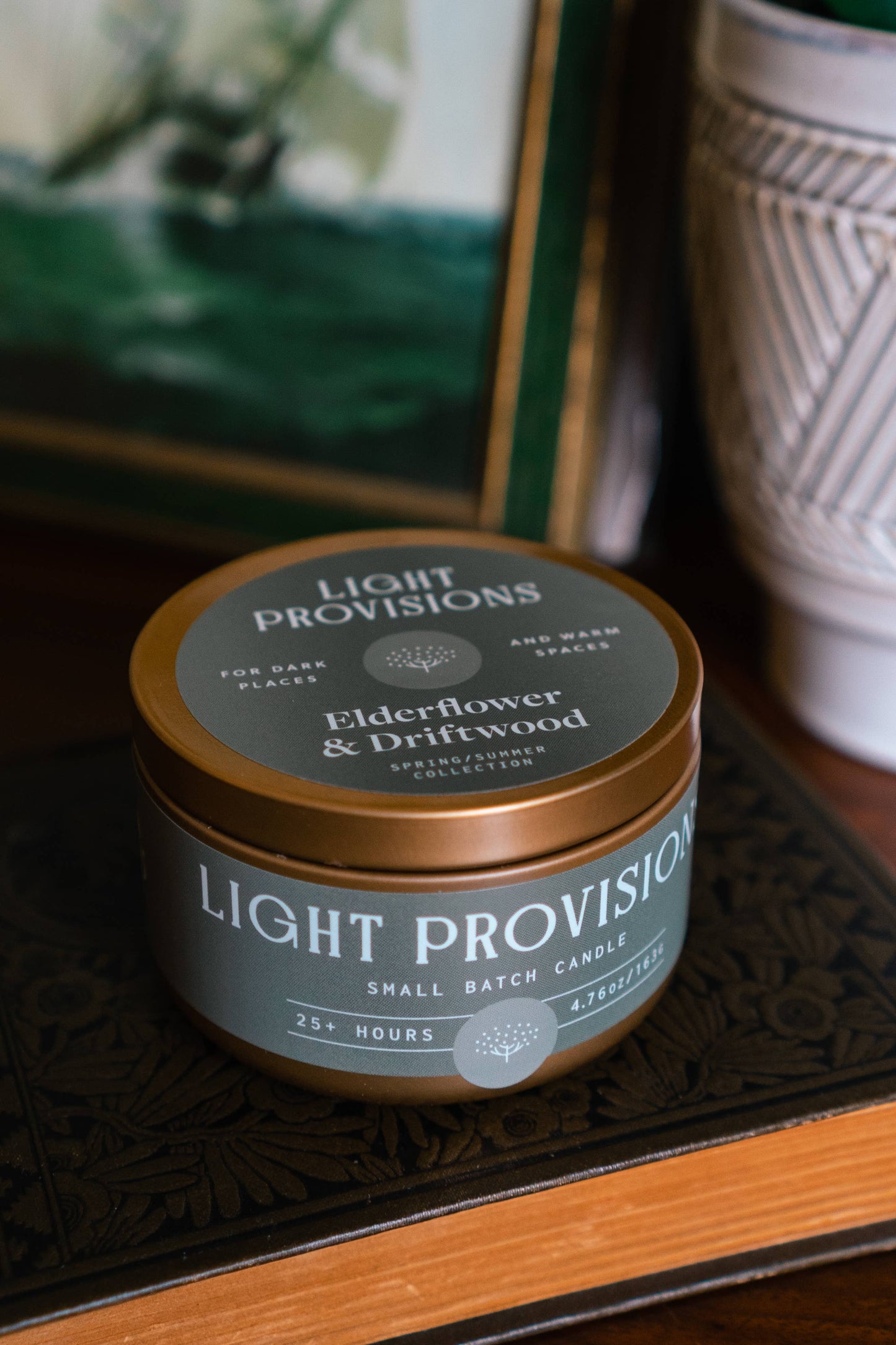 Light Provisions - 4.75 oz Elderflower & Driftwood