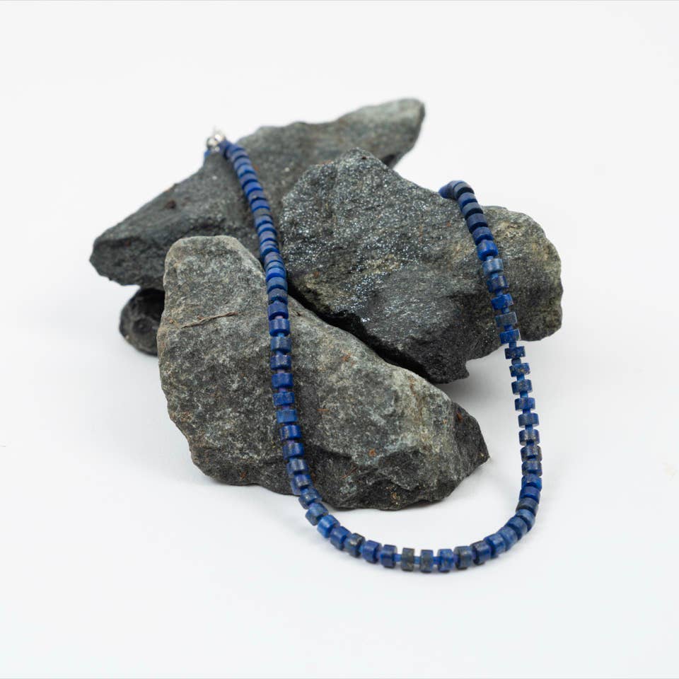 Altiplano - Lapis Heishi Necklace