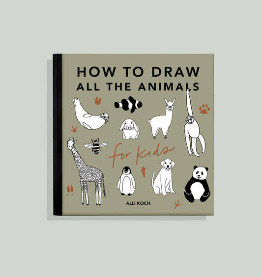 Paige Tate & Co. - All The Animals: A How to Draw Art Book for Kids