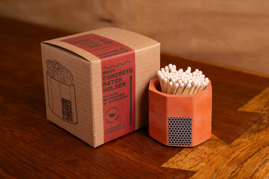 Concrete Match Holder: Brick