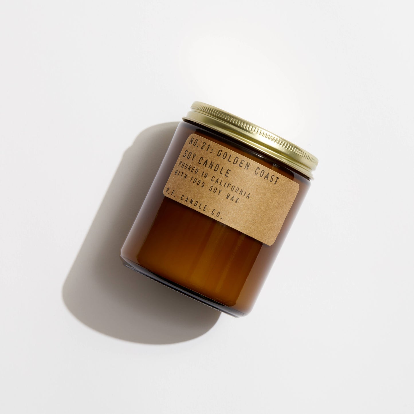 P.F. Candle Co. - Golden Coast - 7.2 oz Standard Soy Candle: 7.2 oz