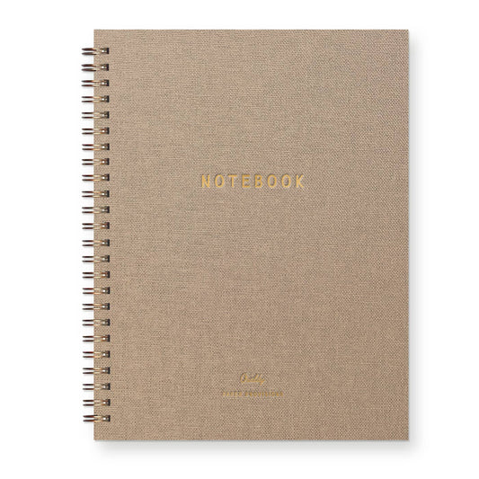 Ruff House Print Shop - Signature Journal: Lined Notebook: Sand Linen