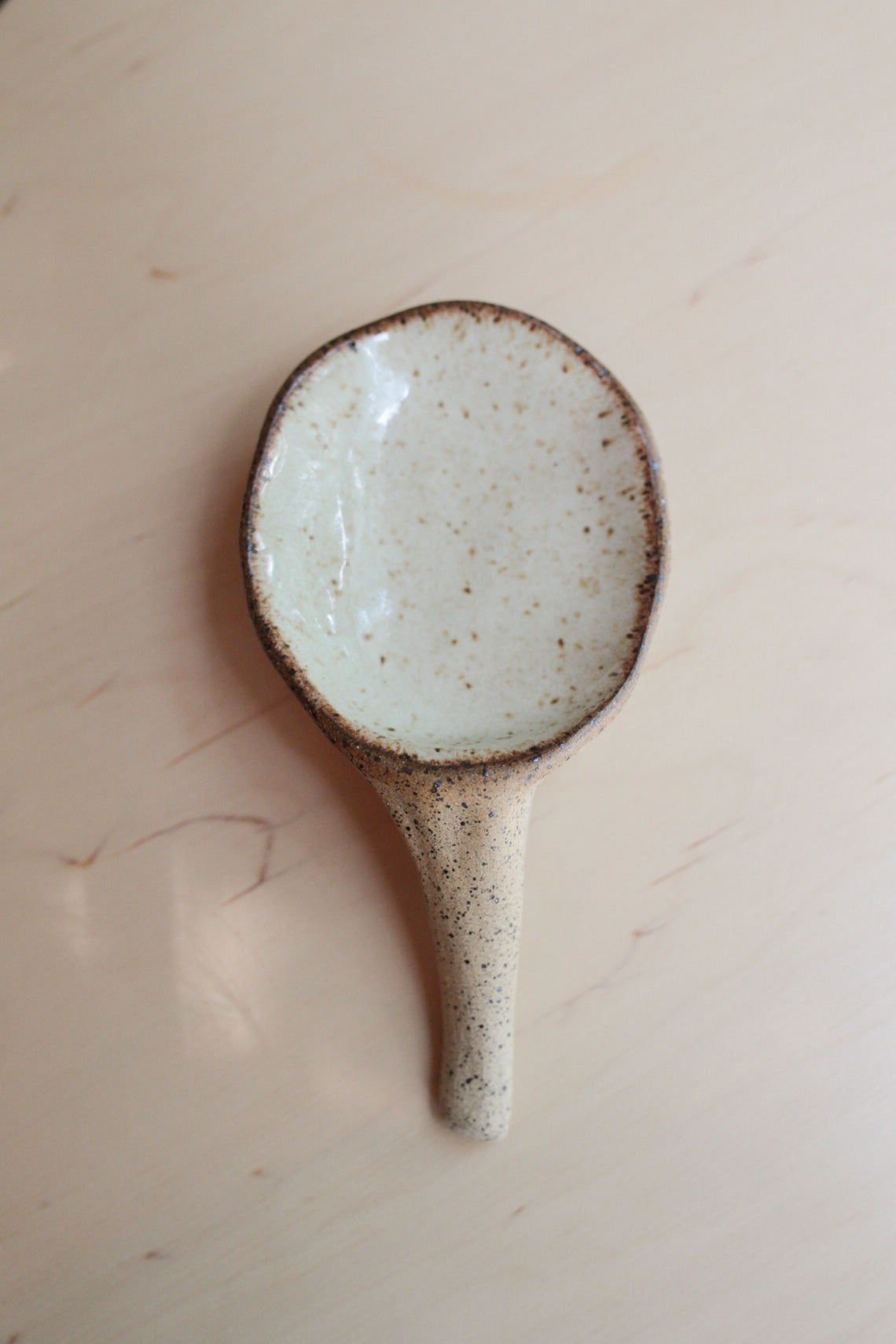 Chlorophyll and Clay - Big Ceramic Spoon 1