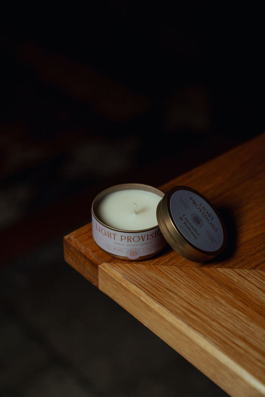 Lavender + Balsam Candle 4.76oz - Light Provisions