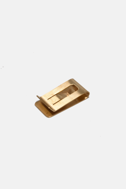 Curated Basics - Brass Money Clip