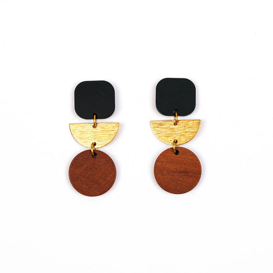 Altiplano - Mixed Media Post Earrings