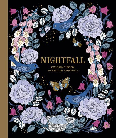 Gibbs Smith - Nightfall Coloring Book
